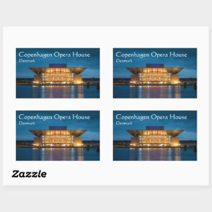 Copenhagen Opera House Sticker