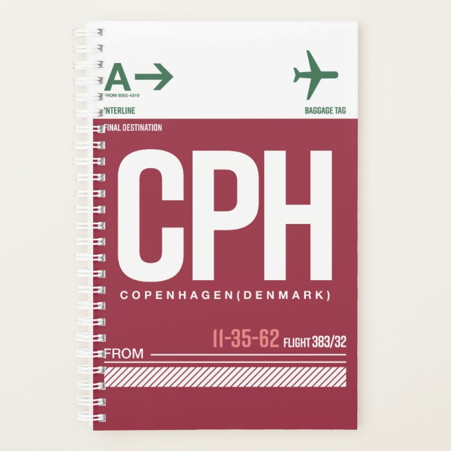 Copenhagen - Travel Planner 2026 (Front)