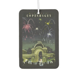 Copenhagen Vintage Travel car air freshner Car Air Freshener