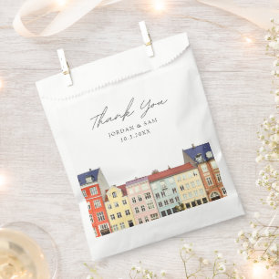 Copenhagen Wedding Personalized Photo Favour Bag