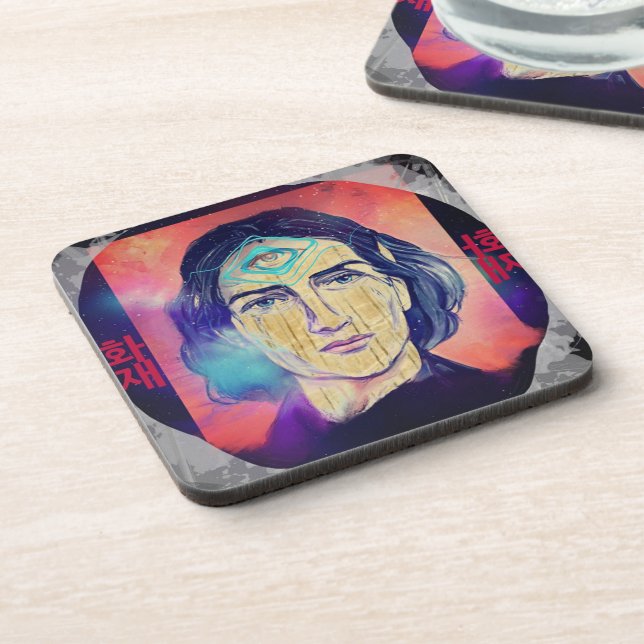 Copernicus a Fire Elf High Weirdness Coaster (Left Side)