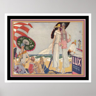 copie 16x20 d'annonce de lux d'art déco des années