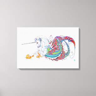 Copie 2017 de toile de Hippicorn de nid de vison