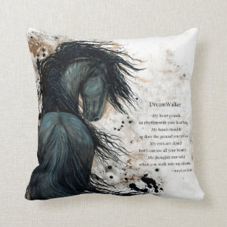 Copie d'art de coussin de cheval de DreamWalker