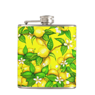 Copie de citron sur le flacon jaune