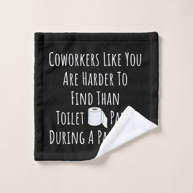 Copie de collègues comme vous êtes plus difficile  (Gant de toilette)