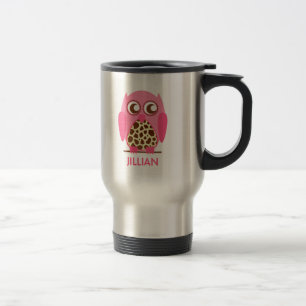 Copie de girafe et tasse personnalisée par hibou
