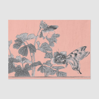 COPIE de JAPONAIS de PAPILLON de papier de soie de