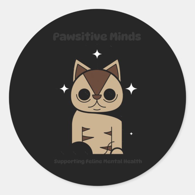 Copie De Meow Wellness S Sticker (Devant)