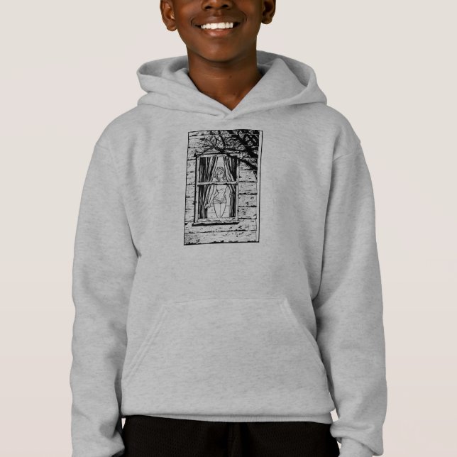 Copie de noir de porte à côté de fille (Devant)