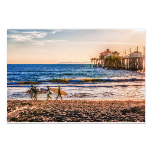 Copie de photo de pilier de Huntington Beach