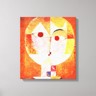 Copie de toile de Senecio de Paul Klee