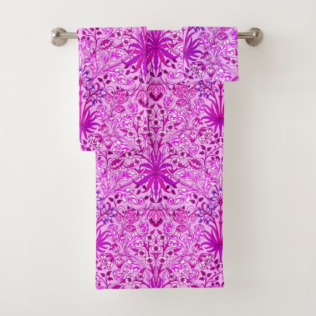 Copie, lavande et violette de jacinthe de William (En situation)