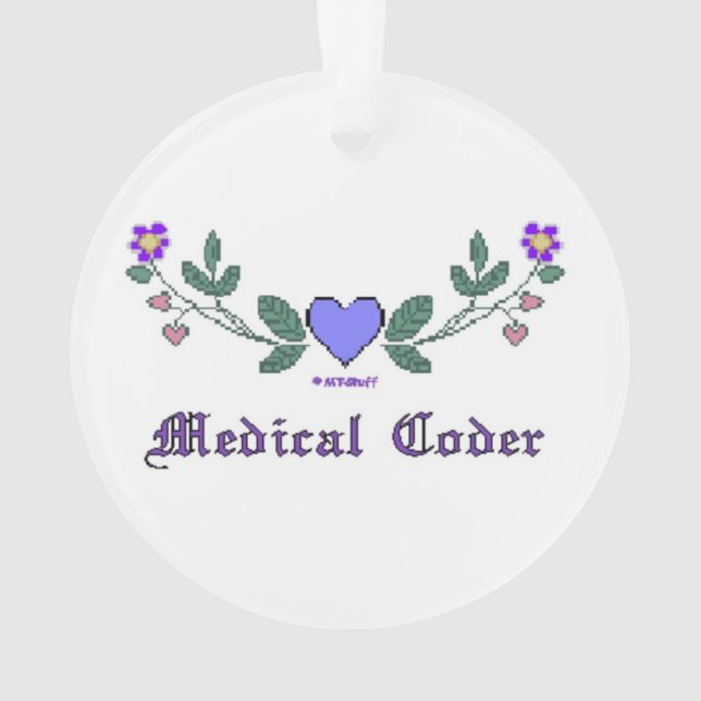 Copie Médicale de point de croix de codeur (dos)