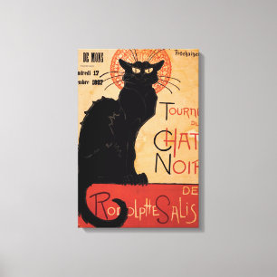 Copie Noir de toile d'art de conversation vintage