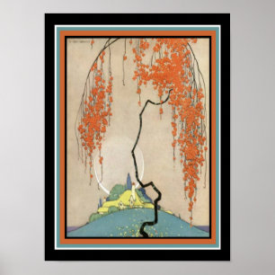 Copie orientale 12 x 16 d'art déco