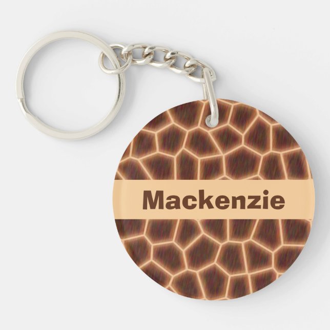 Copie personnalisable de girafe (Devant)