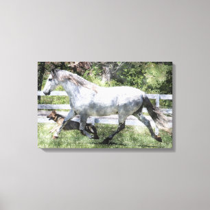 Copie PULSANTE de toile enveloppée par AQUARELLE