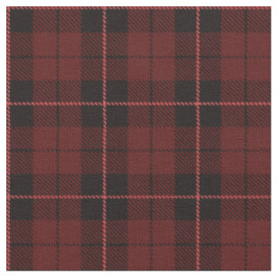 Copie rose marron de tissu de plaid de rayure