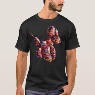 Copie T-Shirt Classic Chien à ballons acrylique