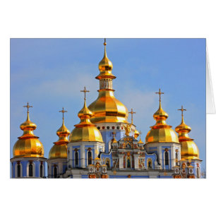 Copies d'or dans la cathédrale de Kiev