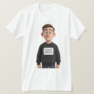 Coping At A Professional Level Corporate Meme Tee
