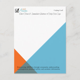 Coping Card for ADHD