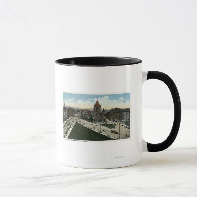 Copley Square View of Trinity Church Mug (Right)