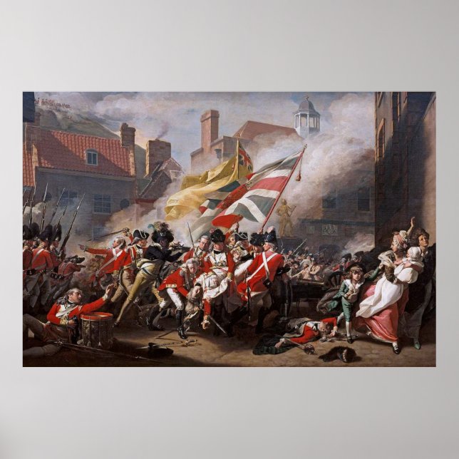 Copley / The Death of Major Peirson Poster (Front)