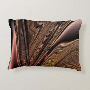 Copper Agate Accent Pillow