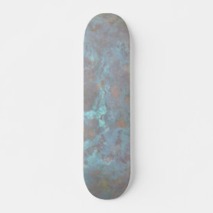 Copper background abstract skateboard