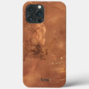 Copper background iPhone 13 pro max case