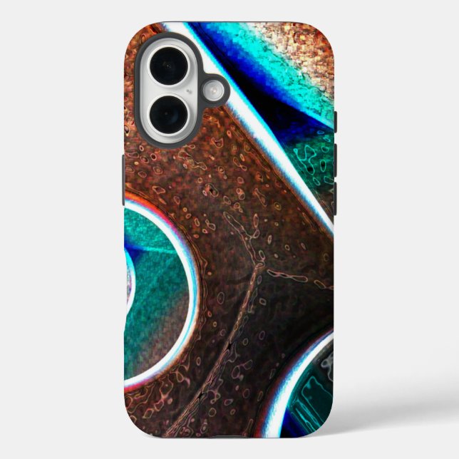 Copper Blue Case-Mate iPhone Case (Back)