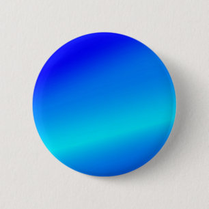 Copper blue ombre watercolor abstract pastel 2 inch round button