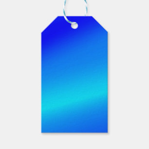 Copper blue ombre watercolor abstract pastel gift tags