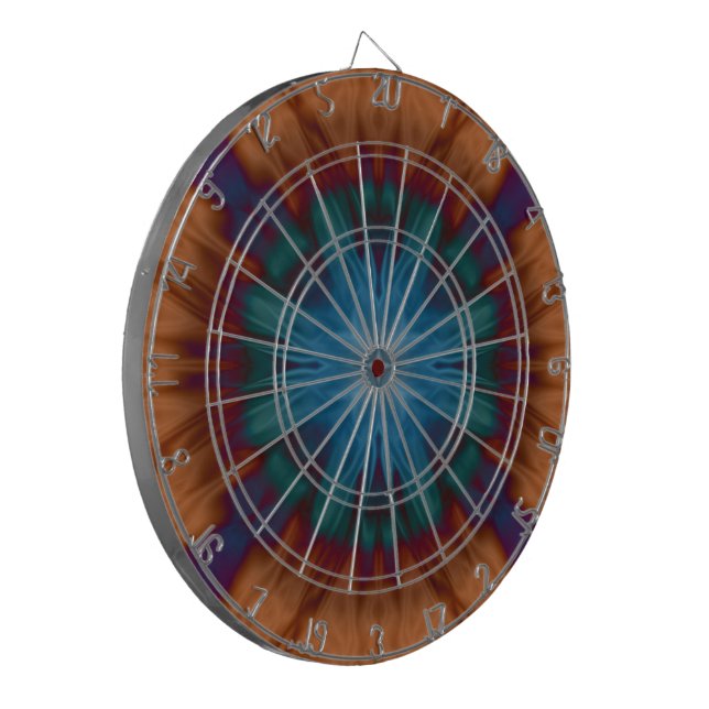 Copper Blues Dartboard (Front Left)