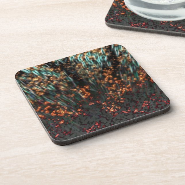 Copper Borealis Coaster (Left Side)