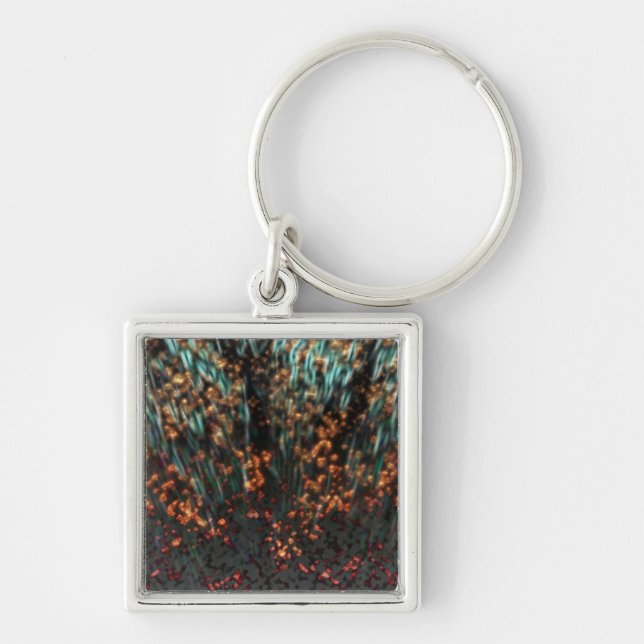 Copper Borealis Keychain (Front)