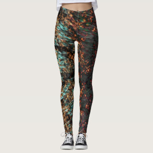 Copper Borealis Leggings