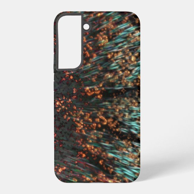 Copper Borealis Samsung Galaxy S22+ Case (Back)