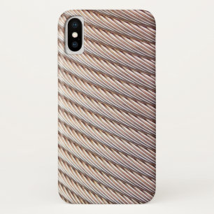 Copper Braided Cable Look iPhone X Case