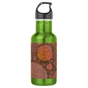 Copper bubble design 532 ml water bottle