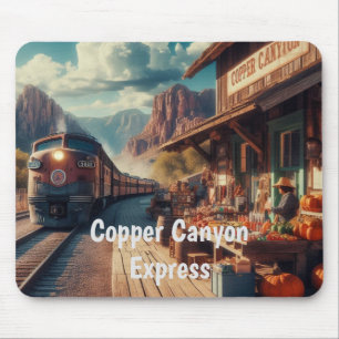 Copper Canyon Express Mouse Pad