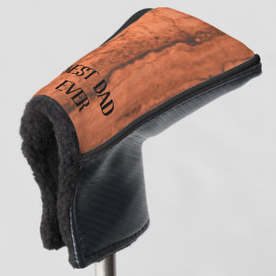 Copper Canyon Granite, amber gold Sedona mountains Golf Head Cover