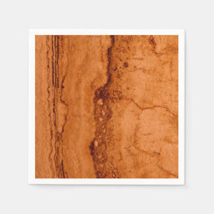 Copper Canyon Granite, amber gold Sedona mountains Napkin