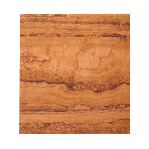 Copper Canyon Granite, amber gold Sedona mountains Notepad