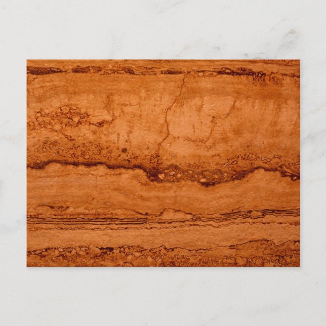 Copper Canyon Granite, amber gold Sedona mountains Postcard (Front)