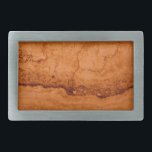 Copper Canyon Granite, amber gold Sedona mountains Rectangular Belt Buckle<br><div class="desc">A warm,  natural pattern featuring copper canyon granite.</div>
