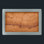 Copper Canyon Granite, amber gold Sedona mountains Rectangular Belt Buckle<br><div class="desc">A warm,  natural pattern featuring copper canyon granite.</div>