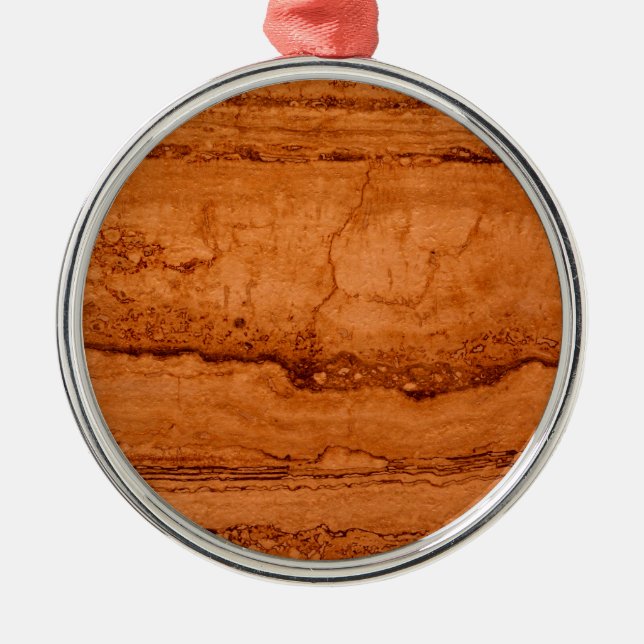 Copper Canyon Granite Metal Ornament (Front)